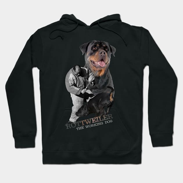 Rottweiler  - Metzgerhund Hoodie by Nartissima